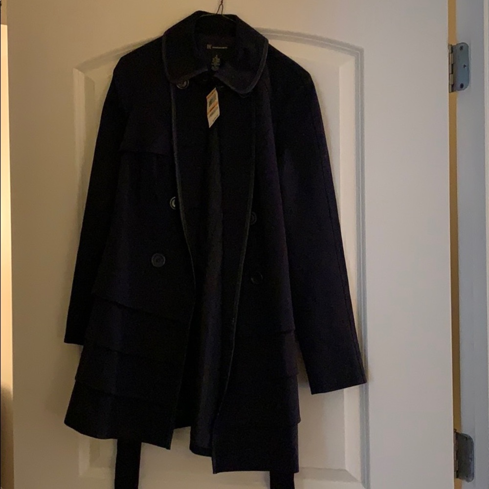 Navy blue coat NWT